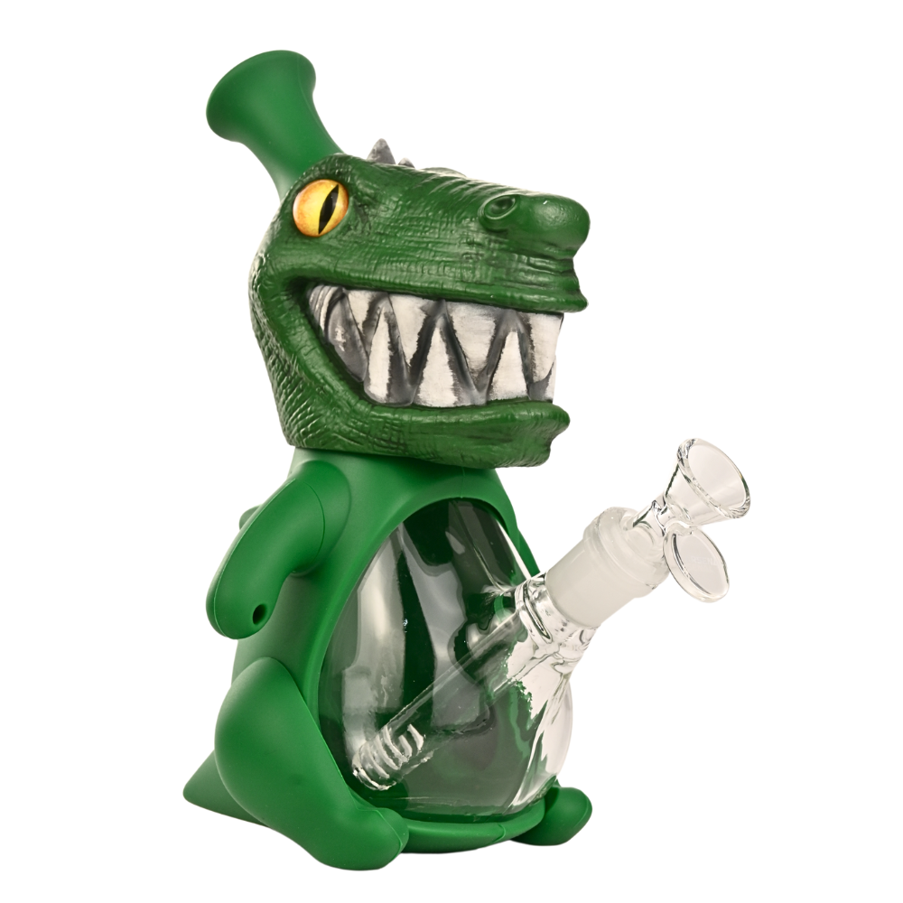 9" Arsenal Dinosaur Kara Waterpipe - Assorted Colors